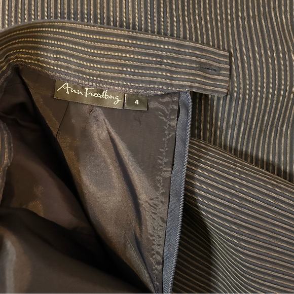 Ann Freedberg Pinstriped Skirt - Picture 9 of 10